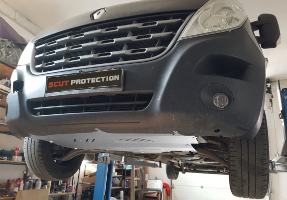 Piastra paramotore di Alluminio Nissan NV400