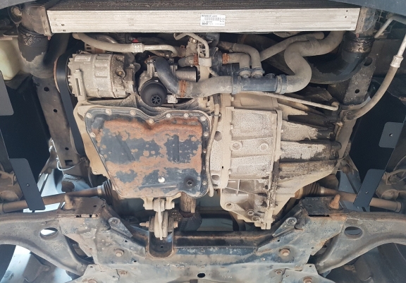 Piastra paramotore di Alluminio Nissan NV400