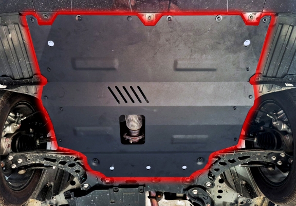 Piastra paramotore di acciaio Forthing U Tour V9