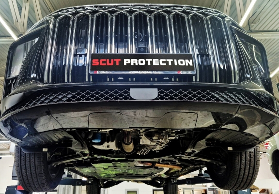 Piastra paramotore di acciaio Forthing U Tour V9