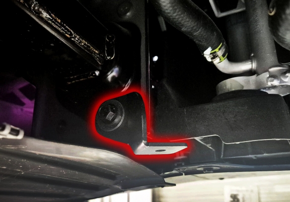 Piastra paramotore di acciaio Forthing U Tour V9