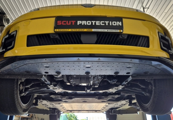 Piastra paramotore di acciaio Renault 4 E-Tech