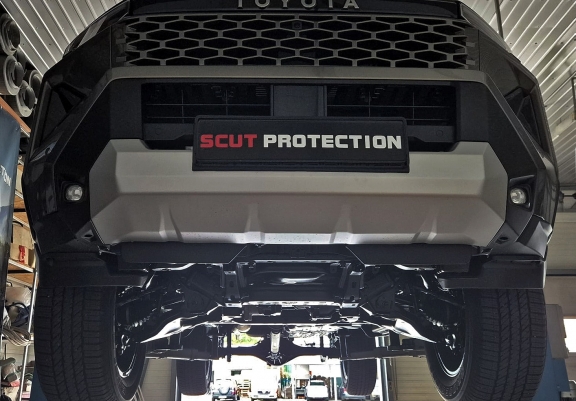 Piastra paramotore di acciaio Toyota Hilux