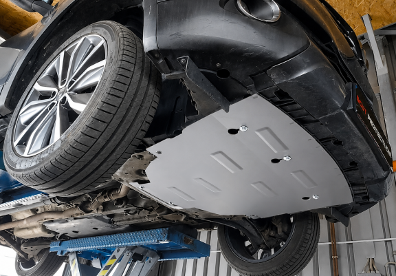 Piastra paramotore di Alluminio Nissan Qashqai J11